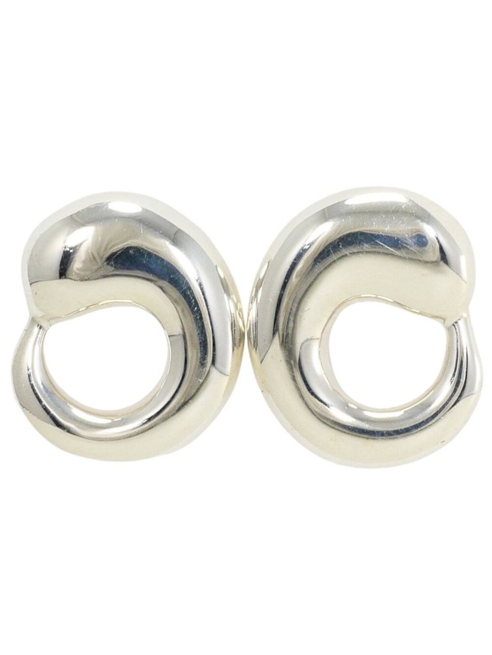 Tiffany & Co Eternal Circle Silver Earrings